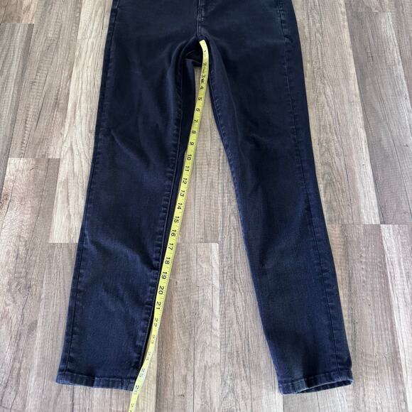 American Eagle Outfitters Women's CURVY Super High Rise Jegging Black Size 8 - Picture 4 of 9